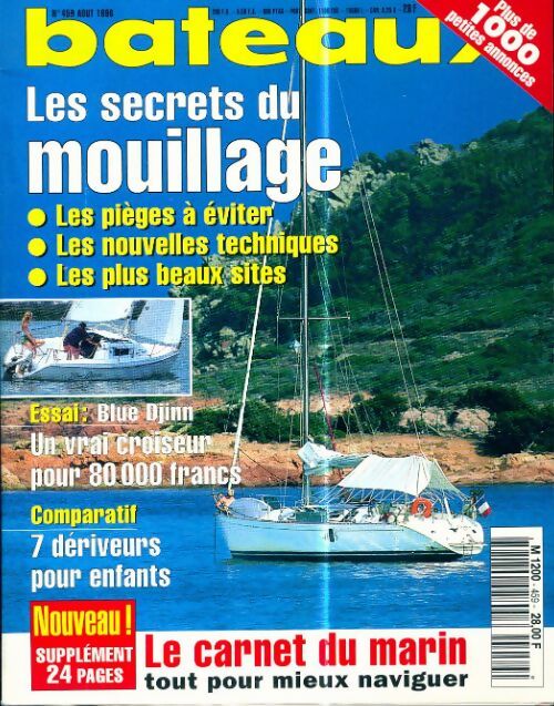 Livrenpoche : Bateaux n°459 : Les secrets du mouillage - Collectif - Livre