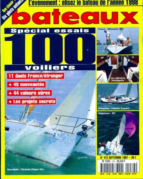 Livrenpoche : Bateaux n°472 : Spécial 100 essais 100 voiliers - Collectif - Livre