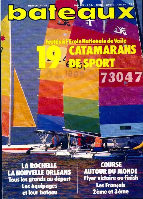Livrenpoche : Bateaux n°288 : 19 catamarans de sport - Collectif - Livre
