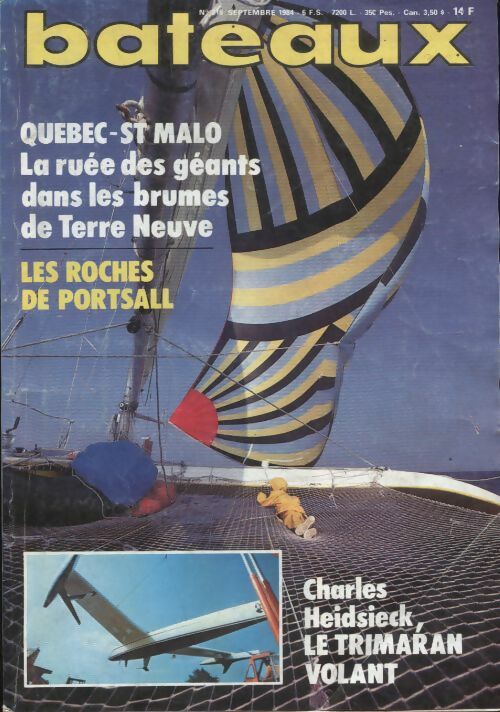 Livrenpoche : Bateaux n°316 : Québec - St Malo / les roches de Portsall - Collectif - Livre