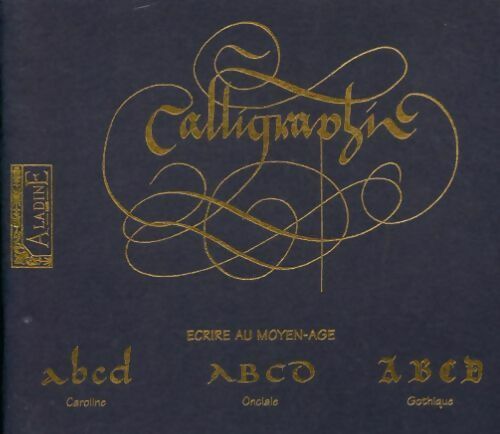 Livrenpoche : Calligraphie écrire au Moyen-Age - Aladine - Livre