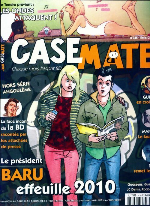 Livrenpoche : Casemate n°34 : Le président Baru effeuille 2010 - Collectif - Livre