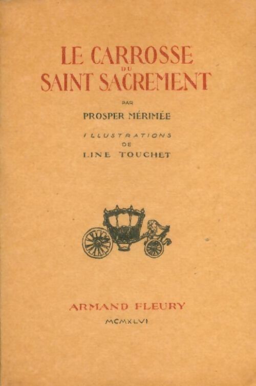 Livrenpoche : Le carrosse du Saint-Sacrement - Prosper Mérimée - Livre