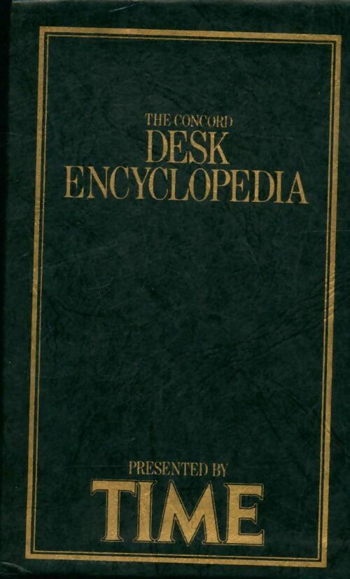 Livrenpoche : The concord desk encyclopedia - Collectif - Livre