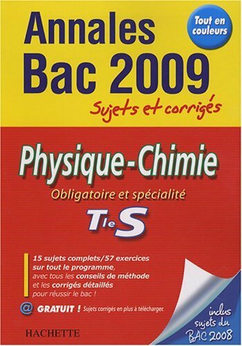 Livrenpoche : Physique-chimie obligatoire et spécialité Terminale S : Sujets et corrigés - Aline Chaillou - Livre