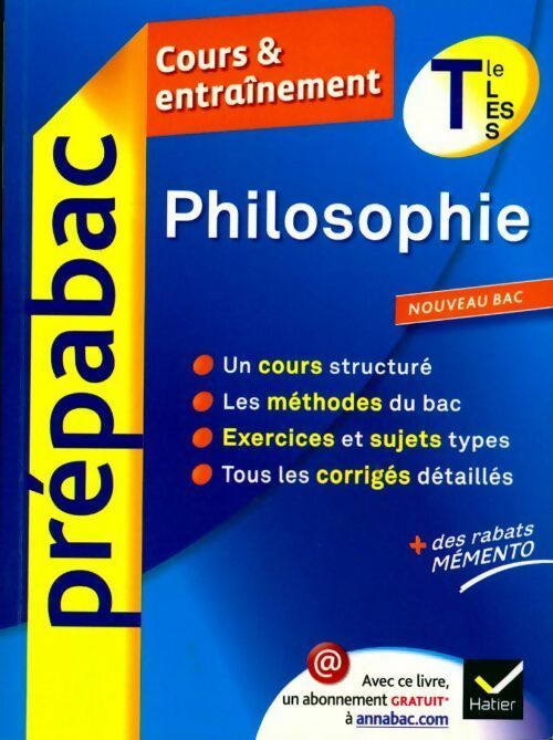 Livrenpoche : Philosophie Terminales L, ES, S. Cours & entraînement - Collectif - Livre