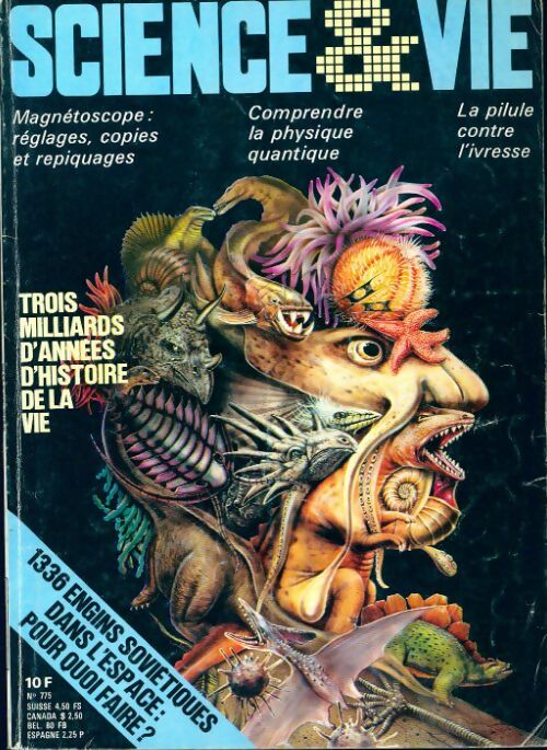 Livrenpoche : Science & vie n°775 : Trois milliards d'années d'histoire de la vie - Collectif - Livre