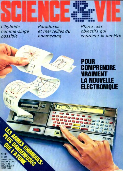 Livrenpoche : Science & vie n°777 : Pour comprendre vraiment la nouvelle électronique - Collectif - Livre