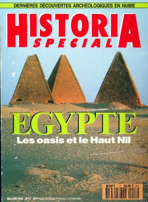 Livrenpoche : Historia Spécial n°17 : Egypte. Les oasis et le Haut Nil - Collectif - Livre