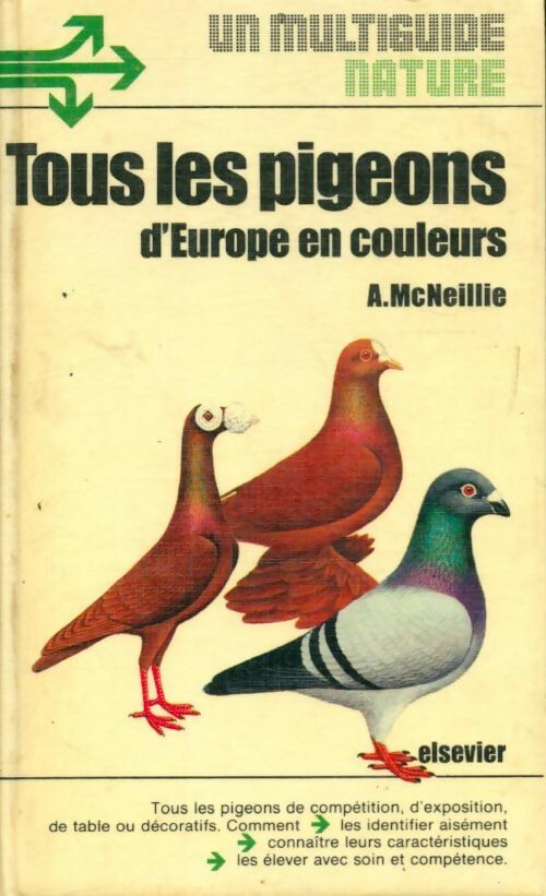 Livrenpoche : Tous les pigeons d'Europe en couleurs - Andrew Mc Neillie - Livre