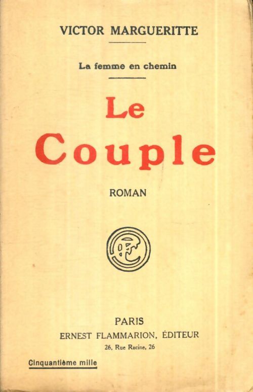 Livrenpoche : Le couple - Victor Margueritte - Livre