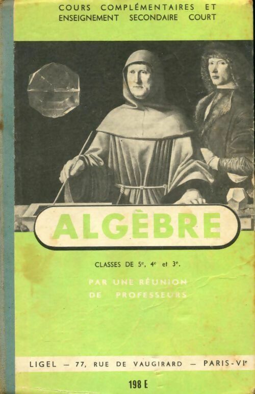 Livrenpoche : Algèbre 5e, 4e et 3e - Collectif - Livre