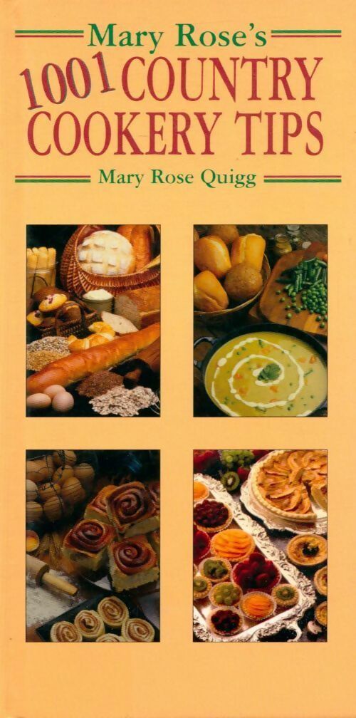 Livrenpoche : Mary Rose's 1001 country cookery tips - Mary Rose - Livre