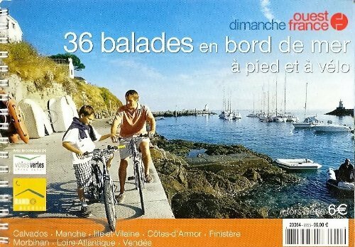 Livrenpoche : 36 balades en bord de mer à pied et à vélo - Collectif - Livre