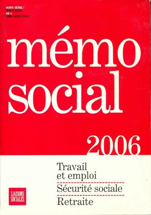 Livrenpoche : Mémo social 2006 - Collectif - Livre