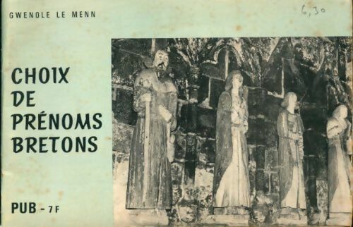 Livrenpoche : Choix de prénoms bretons - Gwennole Le Menn - Livre
