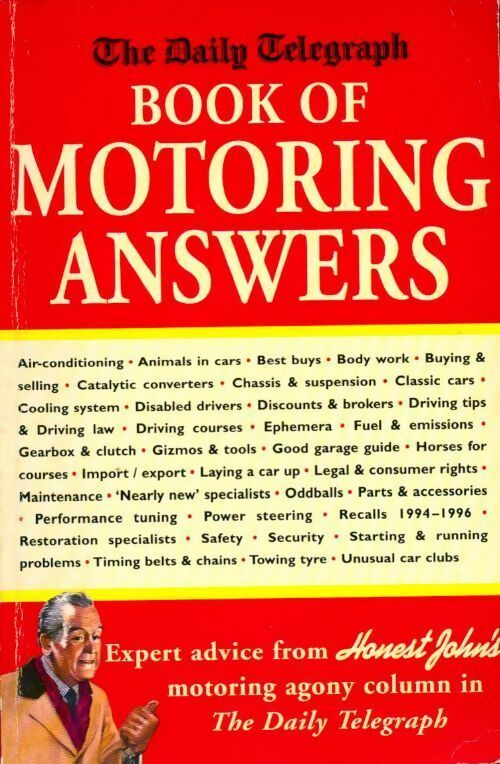 Livrenpoche : The Daily Telegraph book of motoring answers - John Honest - Livre