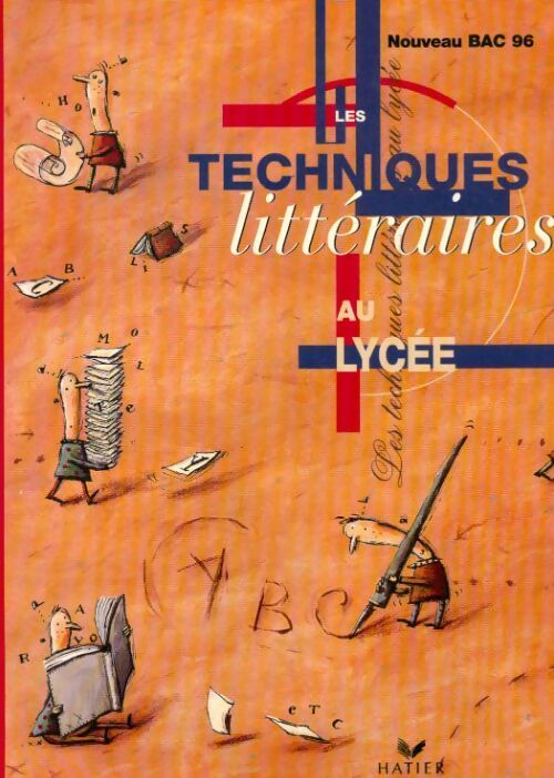 Livrenpoche : Les techniques littéraires au lycée - Adeline Lesot, Claude Eterstein - Livre