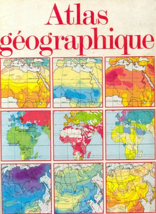 Atlas géographique - G. Seret - Livre
