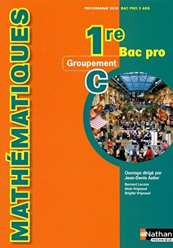 Livrenpoche : Mathématiques 1ère bac pro - Collectif - Livre