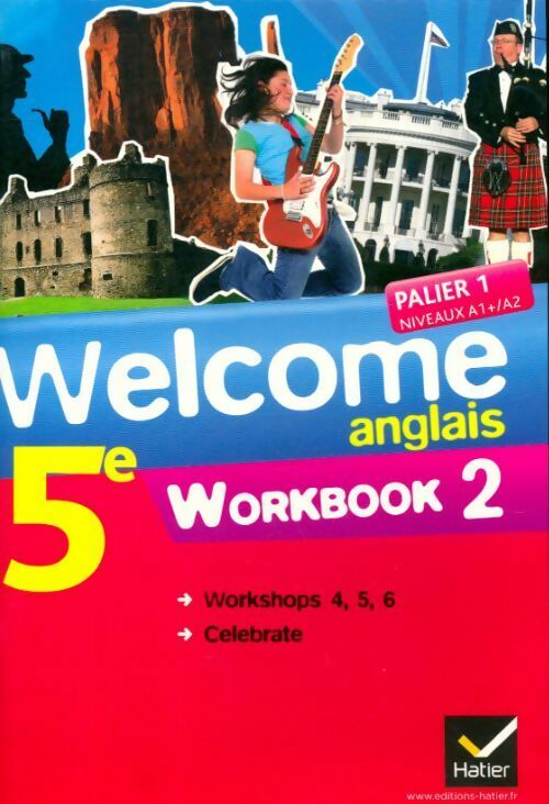 Livrenpoche : Welcome 5e workbook II livre du professeur avec exercices corrigés - Collectif - Livre
