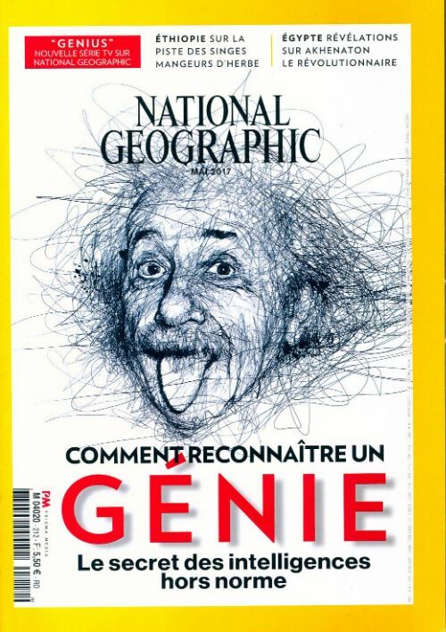 Livrenpoche : National Geographic n°212 : Comment reconnaître un génie - Collectif - Livre