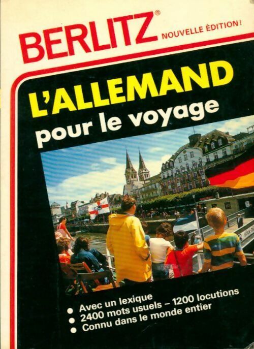 Livrenpoche : L'allemand pour le voyage - Collectif - Livre