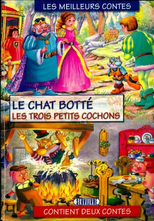 Livrenpoche : Le chat botté / Les trois petits cochons - Collectif - Livre