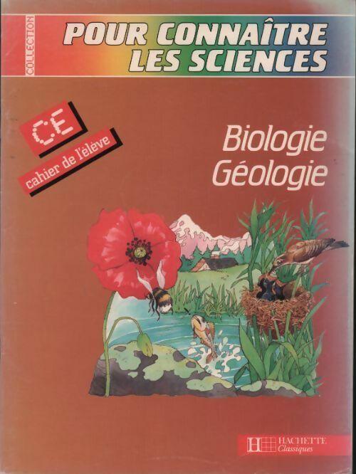 Livrenpoche : Biologie géologie CE. Cahier de l'élève - Collectif - Livre