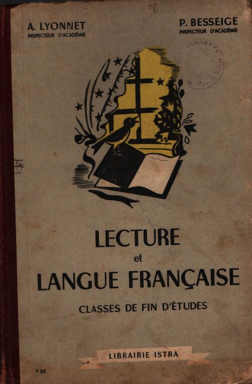 Lecture et langue française. Cours moyen - A. Lyonnet - Livre