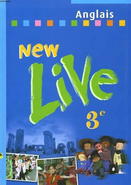 Livrenpoche : New live. Anglais 3e - Jean-Pierre Gabilan - Livre