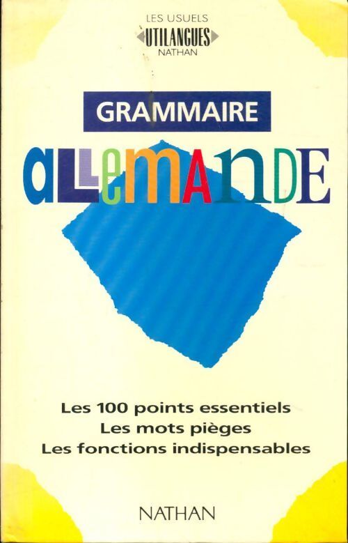 Livrenpoche : Grammaire allemande - Collectif - Livre