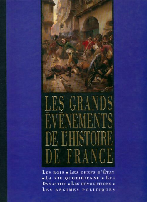 Les grands événements de l'histoire de France - Jacques Marseille - Livre