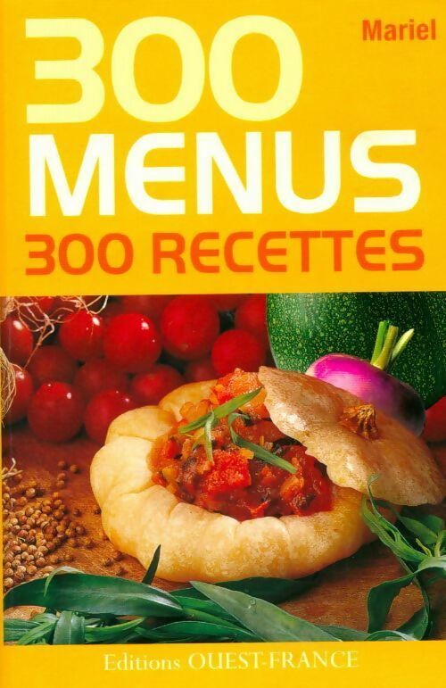 Livrenpoche : 300 Menus, 300 recettes - Mariel - Livre