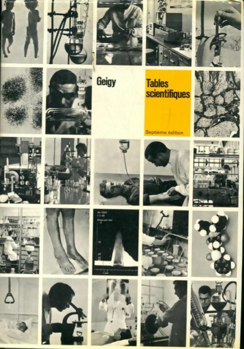 Livrenpoche : Tables scientifiques - Documenta Geigy - Livre