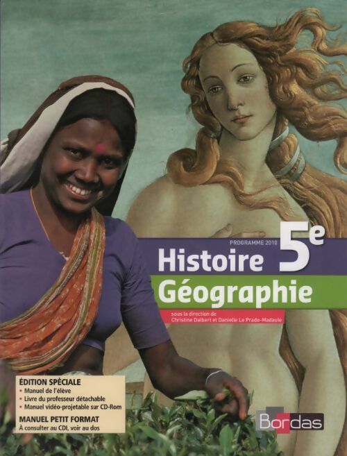 Livrenpoche : Histoire géographie 5e - Christine Dalbert - Livre