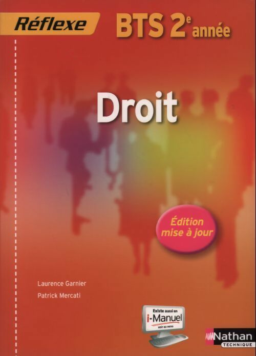 Livrenpoche : Droit BTS 2e année - Laurence Garnier - Livre