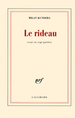 Livrenpoche : Le rideau - Milan Kundera - Livre