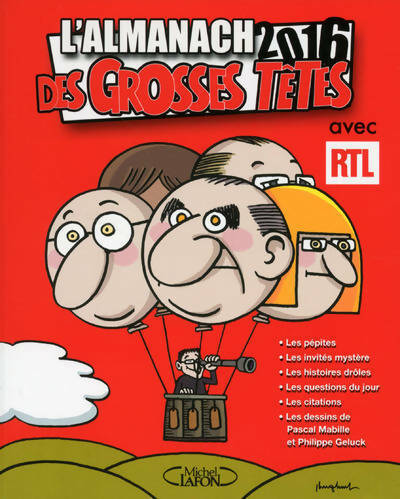 Livrenpoche : L'almanach des grosses têtes 2016 - Collectif - Livre