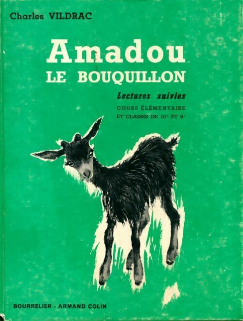 Livrenpoche : Amadou et le bouquillon CE - Charles Vildrac - Livre