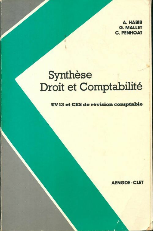 Livrenpoche : Synthèse droit et comptabilité - Collectif - Livre