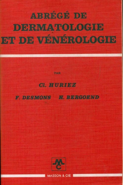 Livrenpoche : Abrégé de dermatologie et de vénérologie - Collectif - Livre