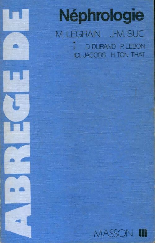 Livrenpoche : Néphrologie - Collectif - Livre