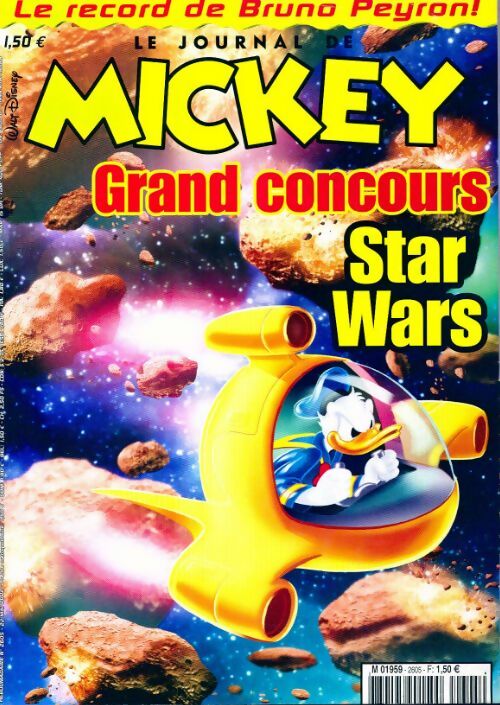 Livrenpoche : Le journal de Mickey n°2605 : Star wars - Collectif - Livre
