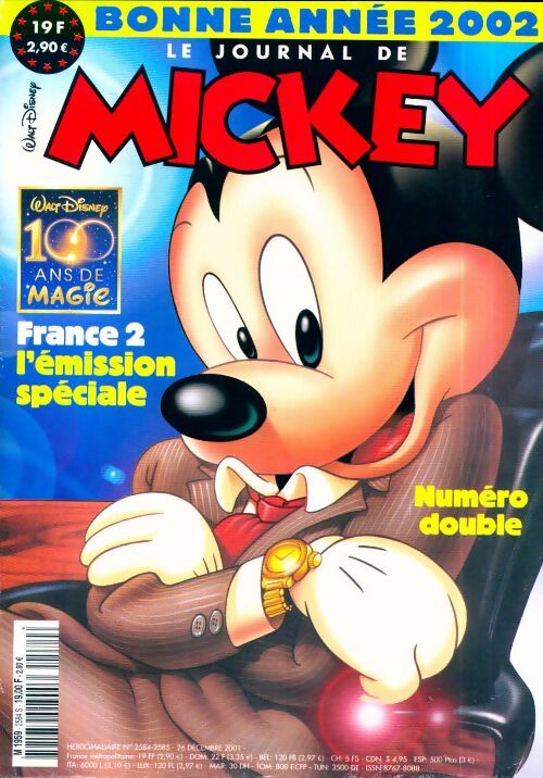 Livrenpoche : Le journal de Mickey n°2584-2585 - Collectif - Livre
