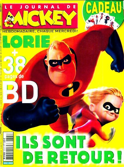 Livrenpoche : Le journal de Mickey n°2762 : Ils sont de retour ! - Collectif - Livre
