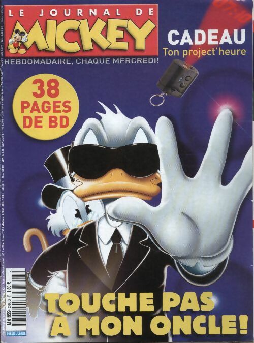 Livrenpoche : Le journal de Mickey n°2796 : Touche pas à mon oncle ! - Collectif - Livre