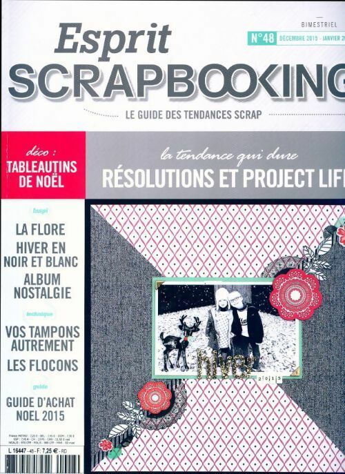 Livrenpoche : Esprit scrapbooking n°48 - Collectif - Livre