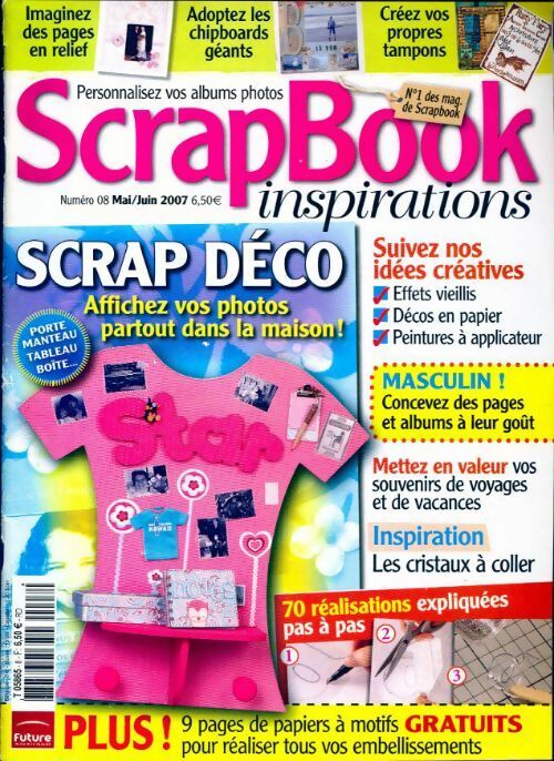 Livrenpoche : Scrapbooking inspirations n°8 - Collectif - Livre