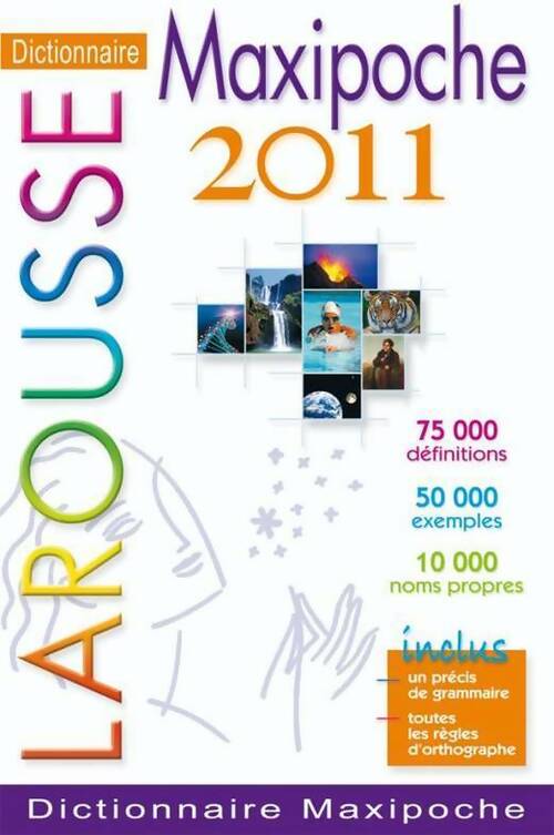 Dictionnaire Maxi poche 2011 - Collectif - Livre